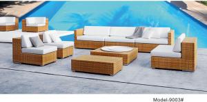 Wholesale outdoor sofa furniture rattan modular sofa --9003 from china suppliers