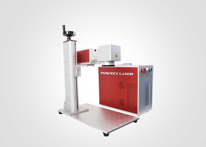 Wholesale 10W 20W 30W Tabletop High-efficiency Metal Red Fiber Laser Marking Machine Laser Engraver from china suppliers