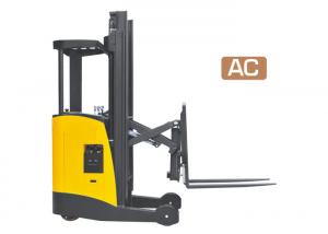 Wholesale Full Electric Power Narrow Aisle Reach Truck , Narrow Aisle Straddle Truck High Speed from china suppliers