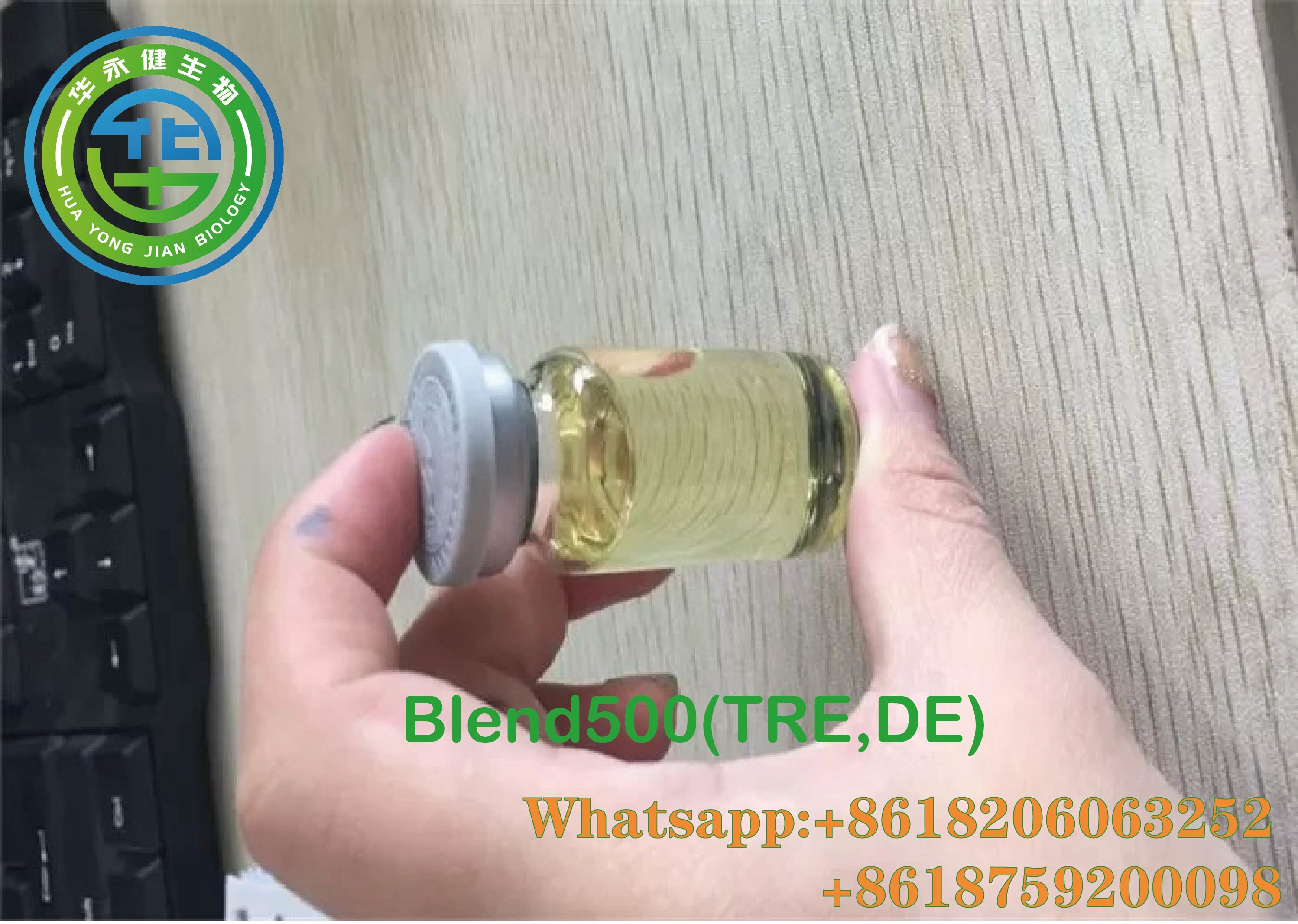 Wholesale Yellow Injection Oil Based500 Steroids Testosterone Blend 500mg/ml bodybuilding oil from china suppliers