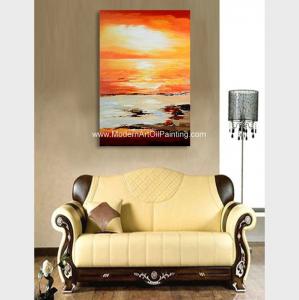 Wholesale Hand Painted Abstract Acrylic Painting Landscape Wall Art For Home Decor from china suppliers