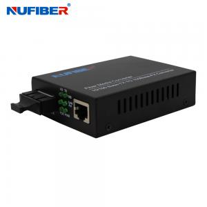 Wholesale 10/100 Mbps SM 20KM SC Dual Fiber Media Converter from china suppliers