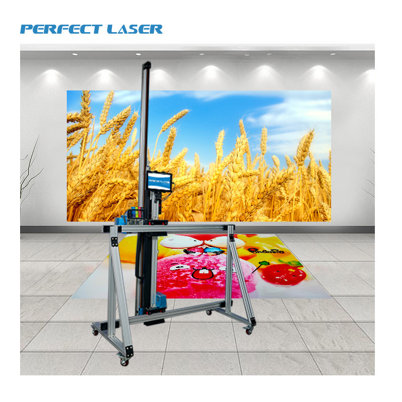 Buy cheap LCD Control 5D Floor Ground Wall Inkjet Printer 11.6 Inch 9600dpi from wholesalers