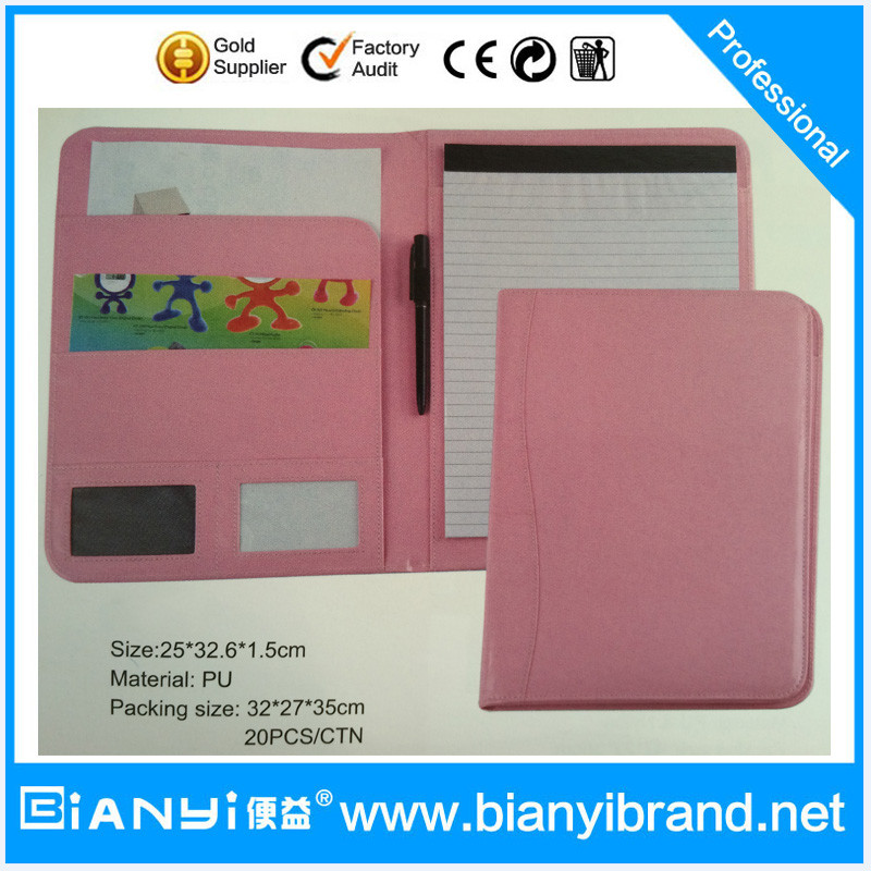 Wholesale Promotion Gift Promotional PU File Folder from china suppliers