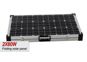 Wholesale Folding 120w RV Solar Panels , Motorhome 12V Solar Panel For Car Battery  from china suppliers