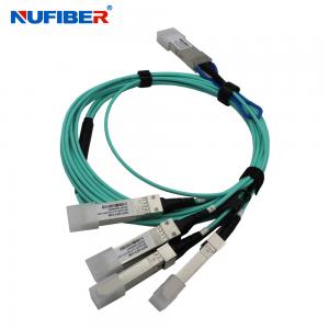Wholesale 100G To 4x25G SFP28 Aoc Cable Compatible Cisco Huawei HP Mikrotik from china suppliers