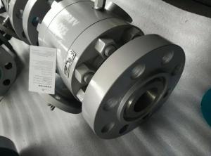 Wholesale Split Body Construction Floating Ball Valve BSP NPT SW ANSI B 1.20.1 FB RB Intergral Seat from china suppliers