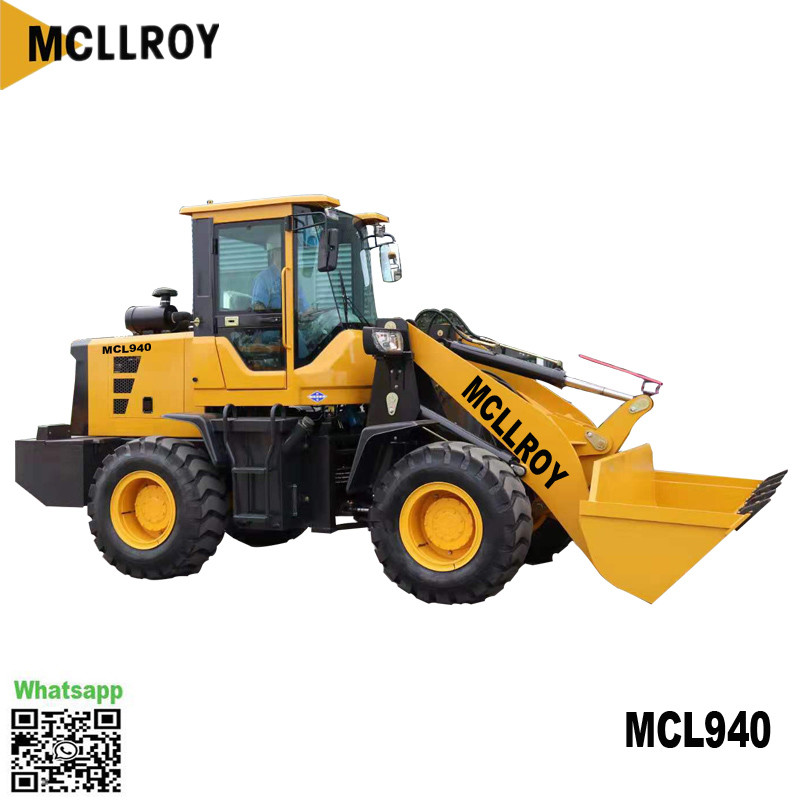 Wholesale Customized Color Mini Wheel Shovel Loader MCL940 ZL940 Hydraulic Pilot For Option from china suppliers