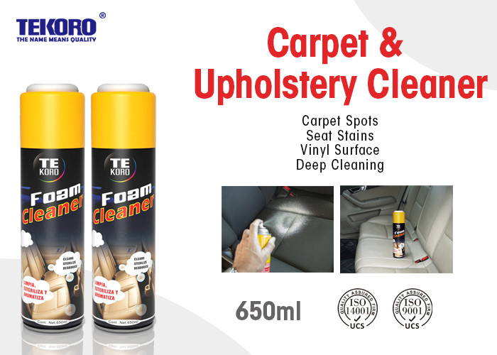 Quality Carpet & Upholstery Foam Cleaner For Lifting Away Dirt And Debris Without Harming Surface for sale