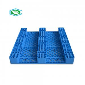 Wholesale HDPE Reinforced Plastic Pallets 3 Skid Runners Recycled Sturdy Construction from china suppliers