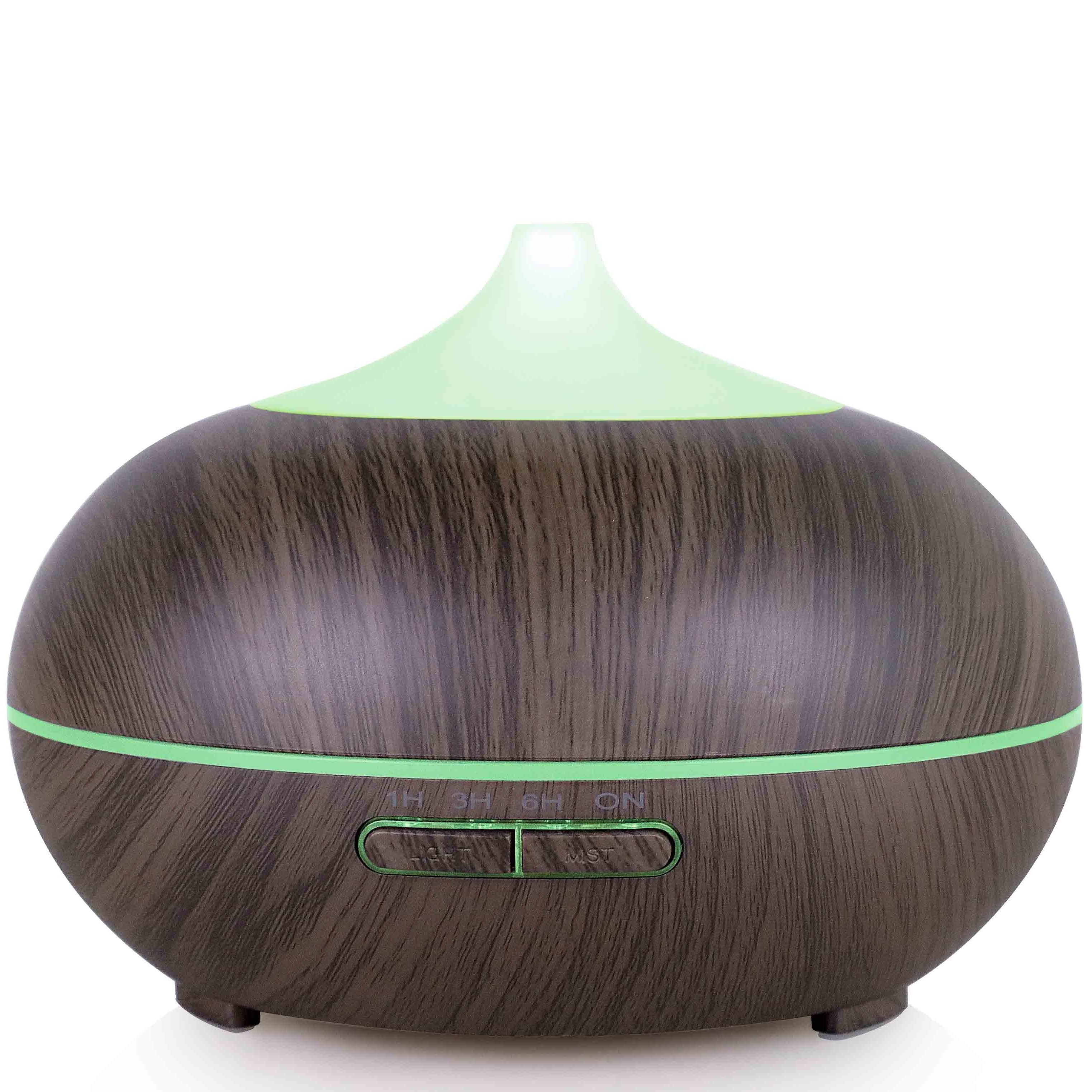 300ml Waterless Wood Grain Aroma Diffuser Auto Shut Off DITUO for sale