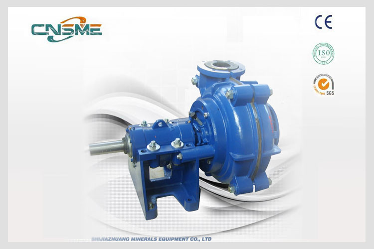Wholesale Horizontal Range Rubber Centrifugal Slurry Pump For Sludge Handling Pumping Plant from china suppliers