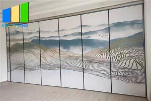 Wholesale 65 MM Thick Moveable Acoustic Partition Wall No Floor Track from china suppliers