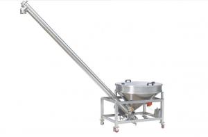 Wholesale 1.1KW Screw Feeder Conveyor , SS304 Pellet Screw Feeder 12cbm/H from china suppliers