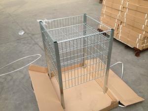Wholesale Clear Lacquer Retail Store Equipment 600 x 600 x 900mm Zinc Plated Table from china suppliers