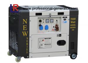 Wholesale Single Phase 50HZ 6.5kVA Portable Diesel Power Generator With Electric Start from china suppliers
