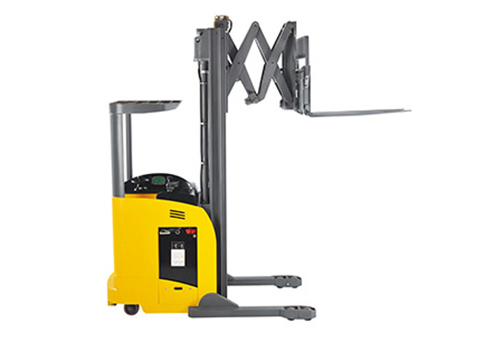 Buy cheap AC Motor Double Reach Forklift Reach Distance 1200mm Good Turning Performance from wholesalers
