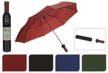Wholesale 8 Windproof Ribs Bottle Shaped Umbrella Manual Open 105cm Dia Protect Rain / Sun from china suppliers