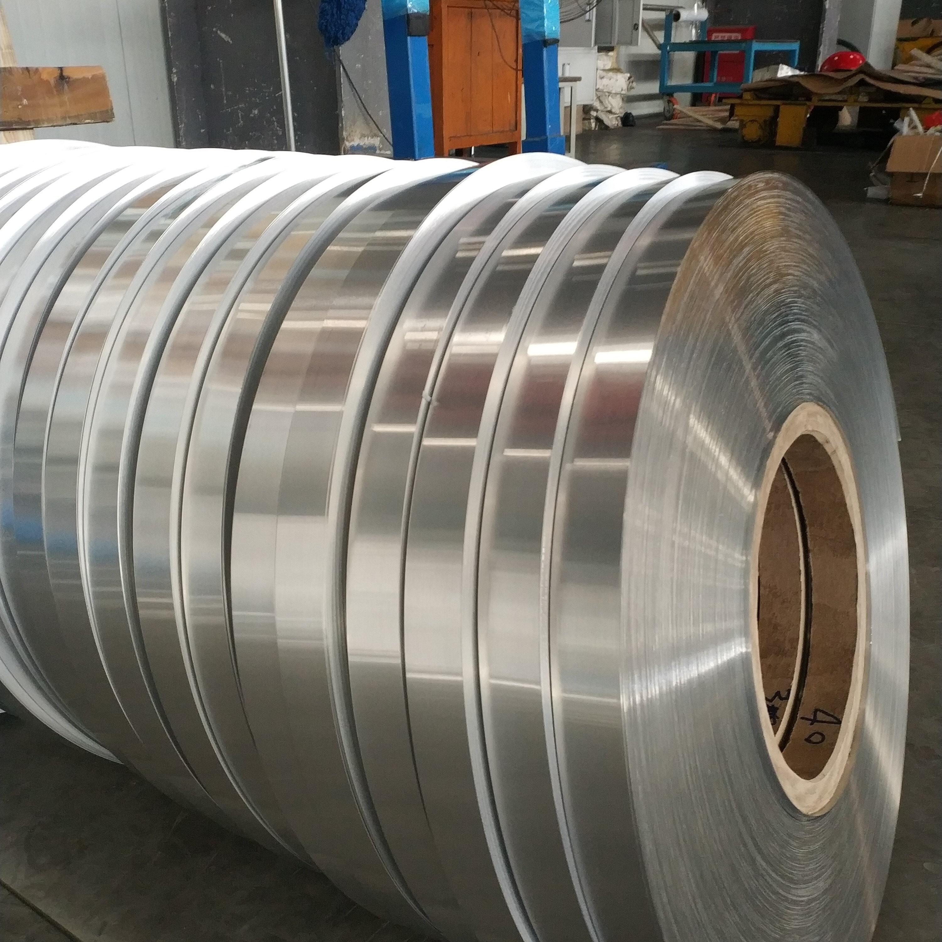 Wholesale Single Side Coated Aluminum Strip Roll 0.2mm Thickness For PPR Pipes Durable from china suppliers