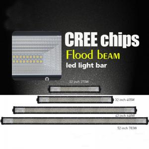 Wholesale New Desin 4wd 405w 32 inch triple row offroad 4x4 led flood led light bar For Turck car from china suppliers