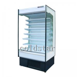 Wholesale Vegetable Fruit Upright Commercial Open Display Chiller in Supermarket from china suppliers