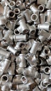 Wholesale Casting Stainless Steel Pipe Fittings , Threaded Stainless Steel Plumbing Fittings from china suppliers