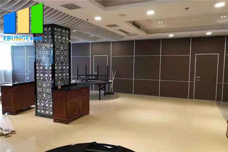 Wholesale Interior Wood Movable Sound Proof Partitions Wall Folding Sliding Door System from china suppliers