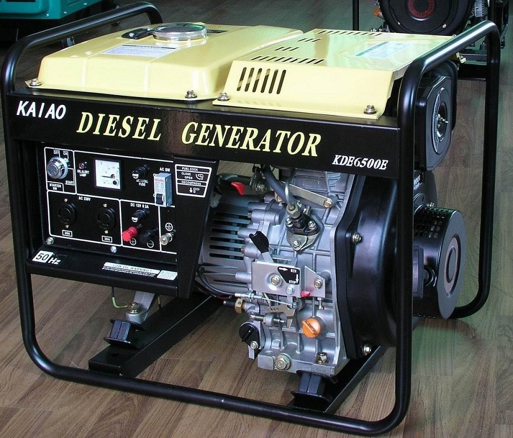 Wholesale High Efficiency Open Frame Diesel Generators , 60hz 5kva Diesel Generator from china suppliers