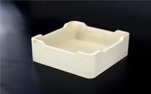 Wholesale Ceramic Industry Use Kiln Tray High Temperature Mullite Sagger White Color from china suppliers