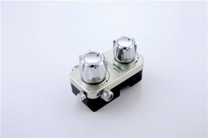 Wholesale Public Bathroom Temperature Control Mixing Valve , Brown Body Thermostatic Hot Water Valve from china suppliers