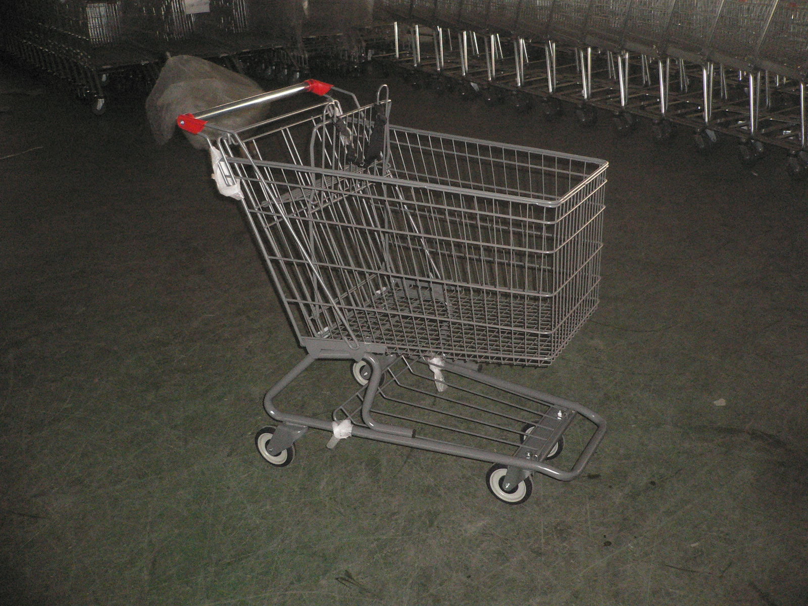 Wholesale Color Powder Coating canadian style Supermarket Shopping Carts from china suppliers