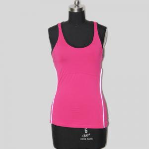 Wholesale Sleeveless Yoga Workout Clothes 90% POLYESTER 10% SPANDEX Tank Tops Activewear from china suppliers