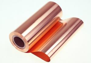 Wholesale Soft Copper Foil Sheet Roll 500 ~ 650mm Width For Electomagnetic Shielding Material from china suppliers