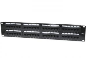 Wholesale RJ45 Connector Network Rack Patch Panel , CAT5E Server Cabinet Patch Panel from china suppliers