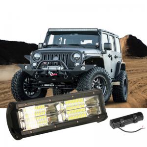 Wholesale Offroad 4x4 Dual row 5inch Led light 144w led work light bar for jeep truck from china suppliers