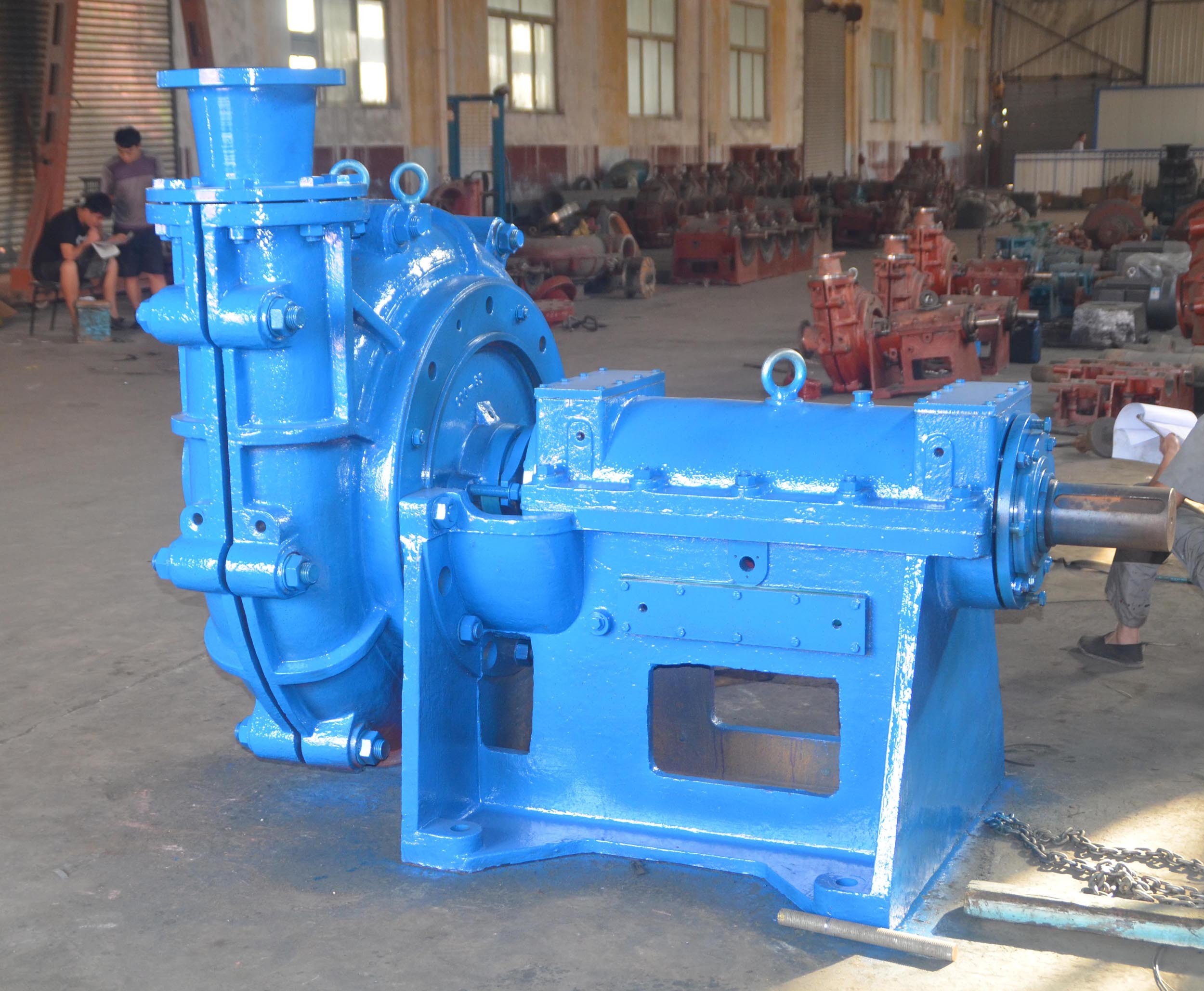 Wholesale 100ZJ Heavy Duty Centrifugal Slurry Pump Mining Slurry Pumping Equipment from china suppliers