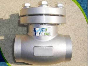 Wholesale API 602 forged steel valve LIFT CHECK VALVE BB WB A105 F91 F51  SW BW NPT-F from china suppliers