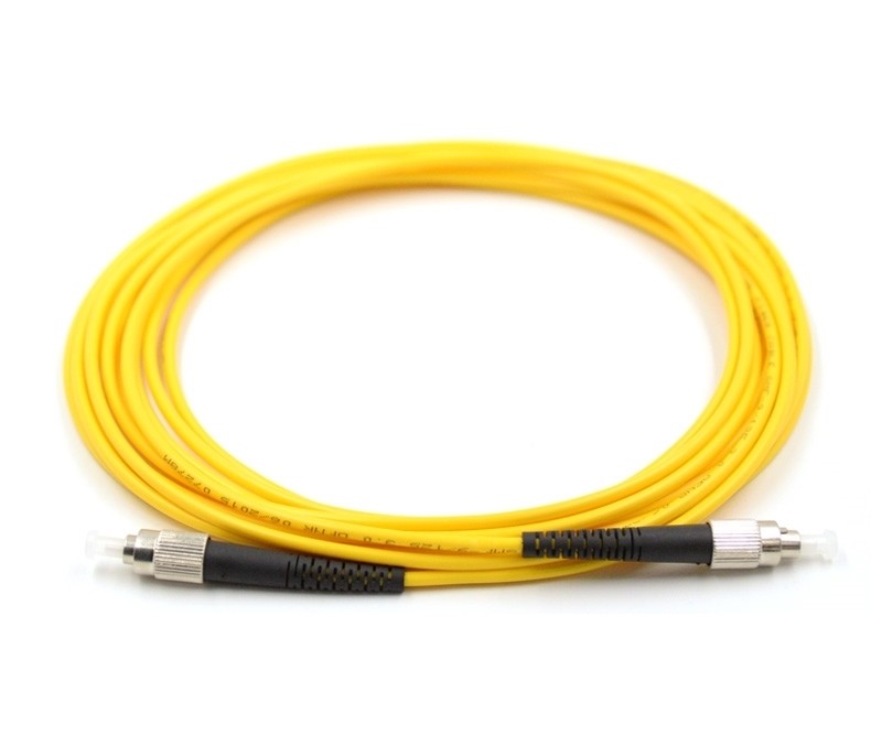 Wholesale FC To FC Fiber Optic Network Cable , Telecom / LAN Bulk Fiber Optic Cable from china suppliers
