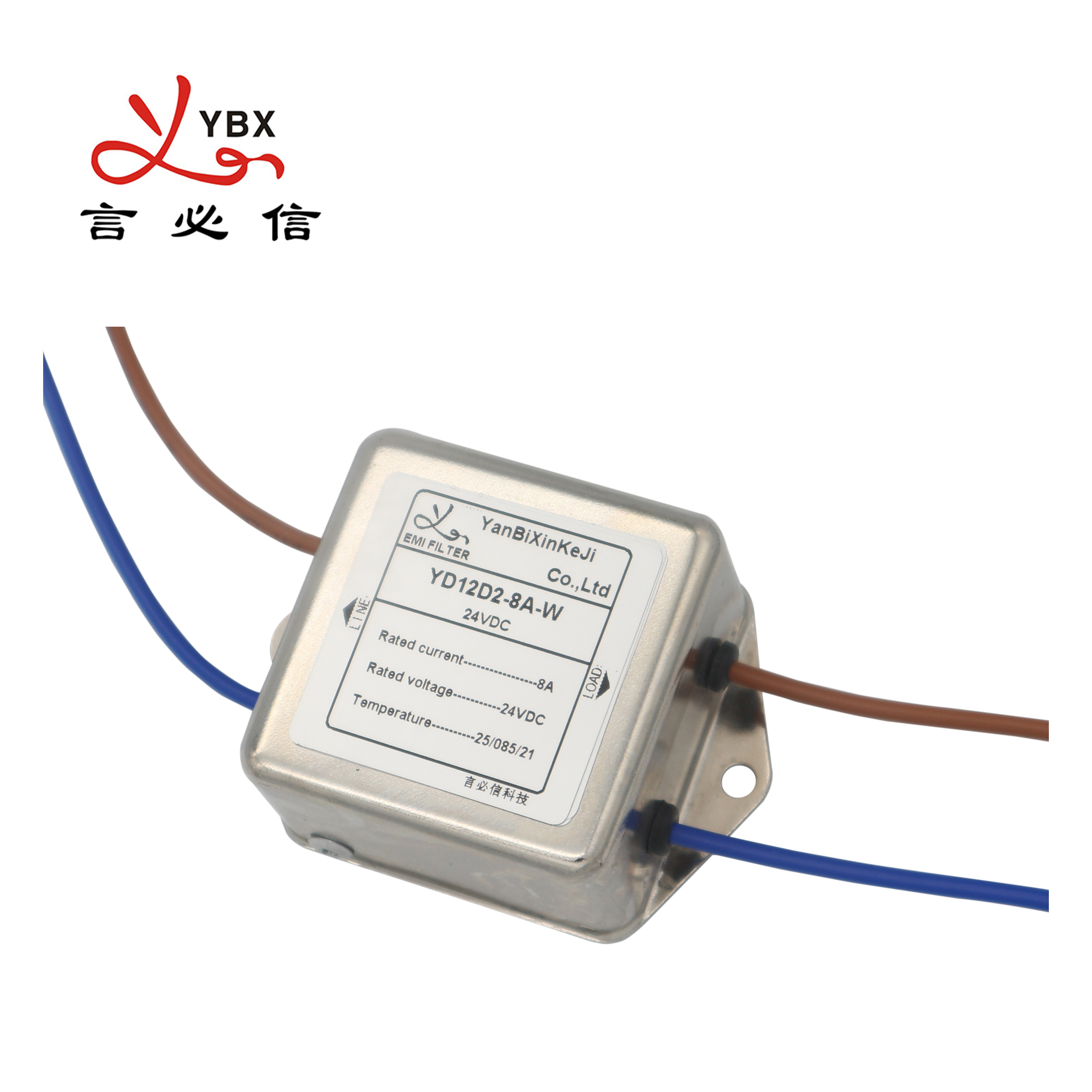 Wholesale 60dB 250VDC 250VAC 50/60Hz Single Phase RFI Power Emi Filter with compact size for Welding machine from china suppliers