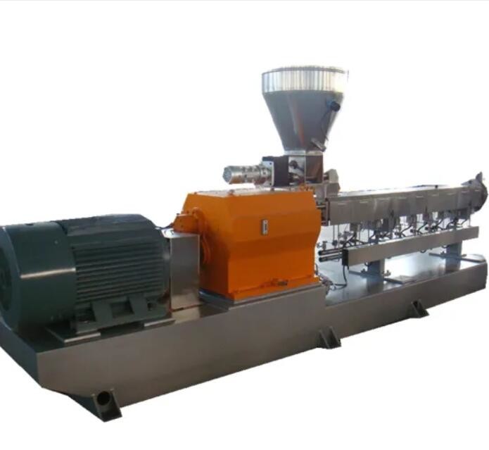 Wholesale PA66 PVC Conical Twin Screw Extruder Low noise Low Power Consumption from china suppliers