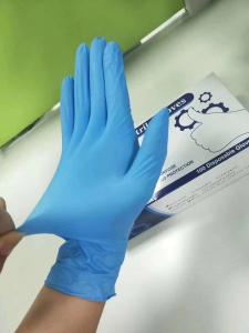 Wholesale Chemical Resistant Disposable Purple Nitrile Protective Gloves from china suppliers