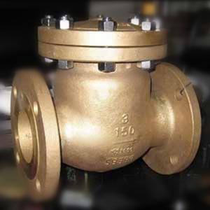 Wholesale Flap Type Bronze Swing Check Valve , Metal Seated Check Valve Integral Seat RF RTJ BW from china suppliers