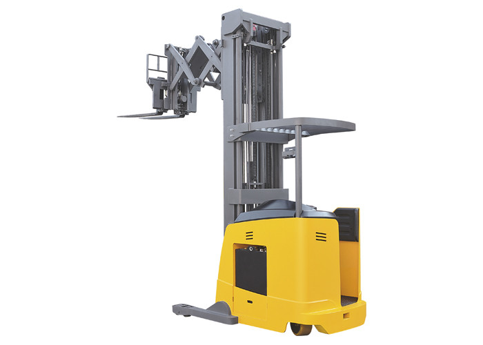 Wholesale Double Scissor Forks Narrow Aisle Truck , 1600kg Reach Truck Forklift from china suppliers