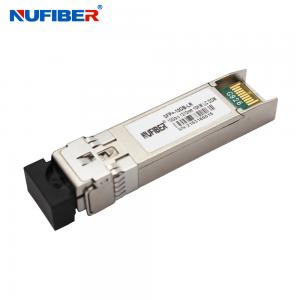 Wholesale 10km 1310nm 10G SFP+ Transceiver , LC DDM Optical Transceiver Module from china suppliers