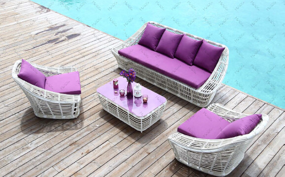 Wholesale Hotel rattan sofa garden furniture-15005 from china suppliers