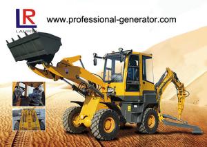 Wholesale YUCHAI Engine Heavy Construction Machinery , 2000kg load Medium Backhoe Loader with 1m³ bucket from china suppliers