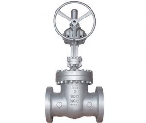 Wholesale Asme B16.34 Cf8m Body API600 Gate Valve Flanged With Ring Type Joint , Butt Weld from china suppliers