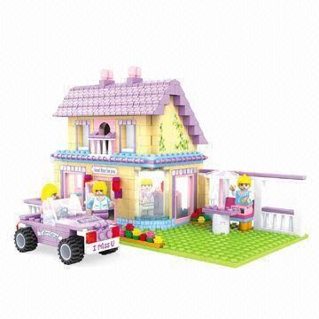 Wholesale Building Bricks Play Set for Children, Made of Plastic from china suppliers
