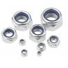 Buy cheap M3-M48 Din 985 Hex Head Nuts Nylon Lock Zinc Plating With Blue / White from wholesalers
