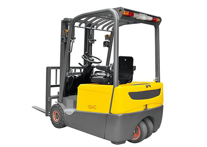 Wholesale 3m - 5m Dual Front Driving Three Wheel Electric Forklift With 1600kg Capacity from china suppliers